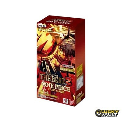 One Piece TCG PRB-02 The Best Vol 2 Japanese Booster Box Sealed US Seller
