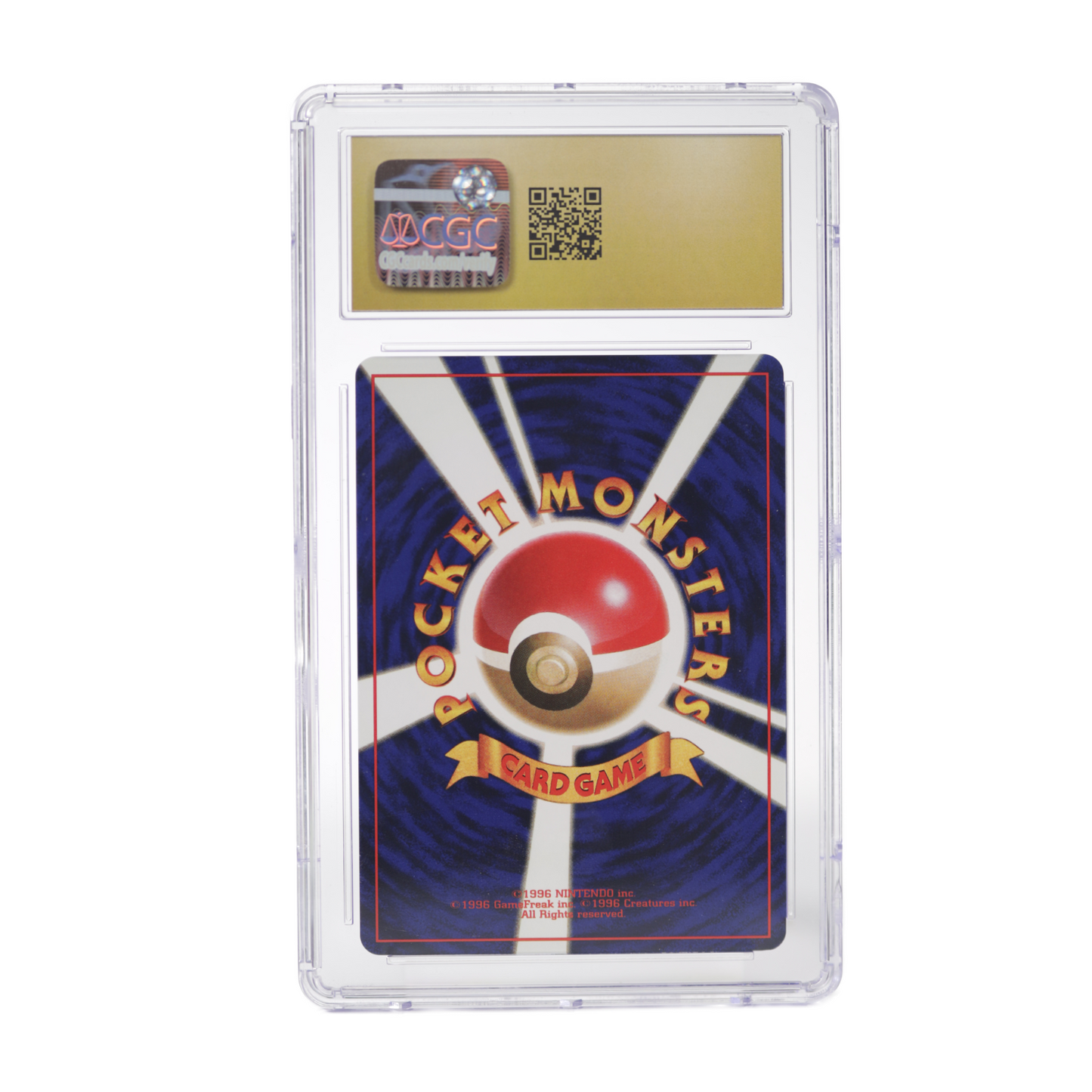 2001 Pokemon Darkness And To Night Shining Raichu CGC Pristine 10 Japanese