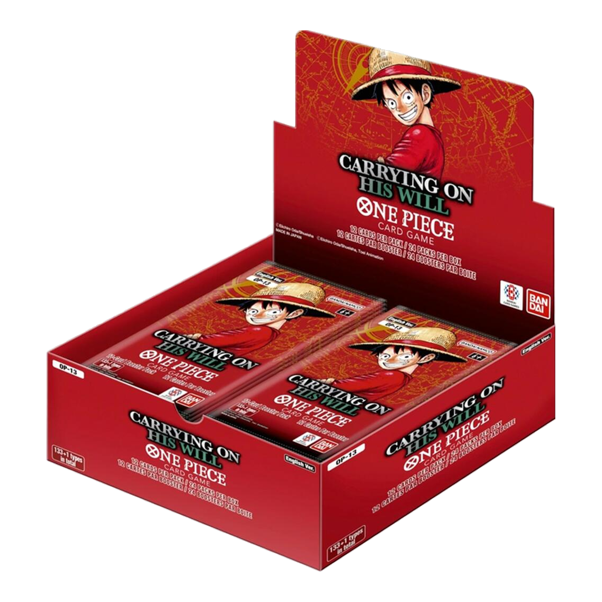 OP-13 Carrying On His Will Booster Box
