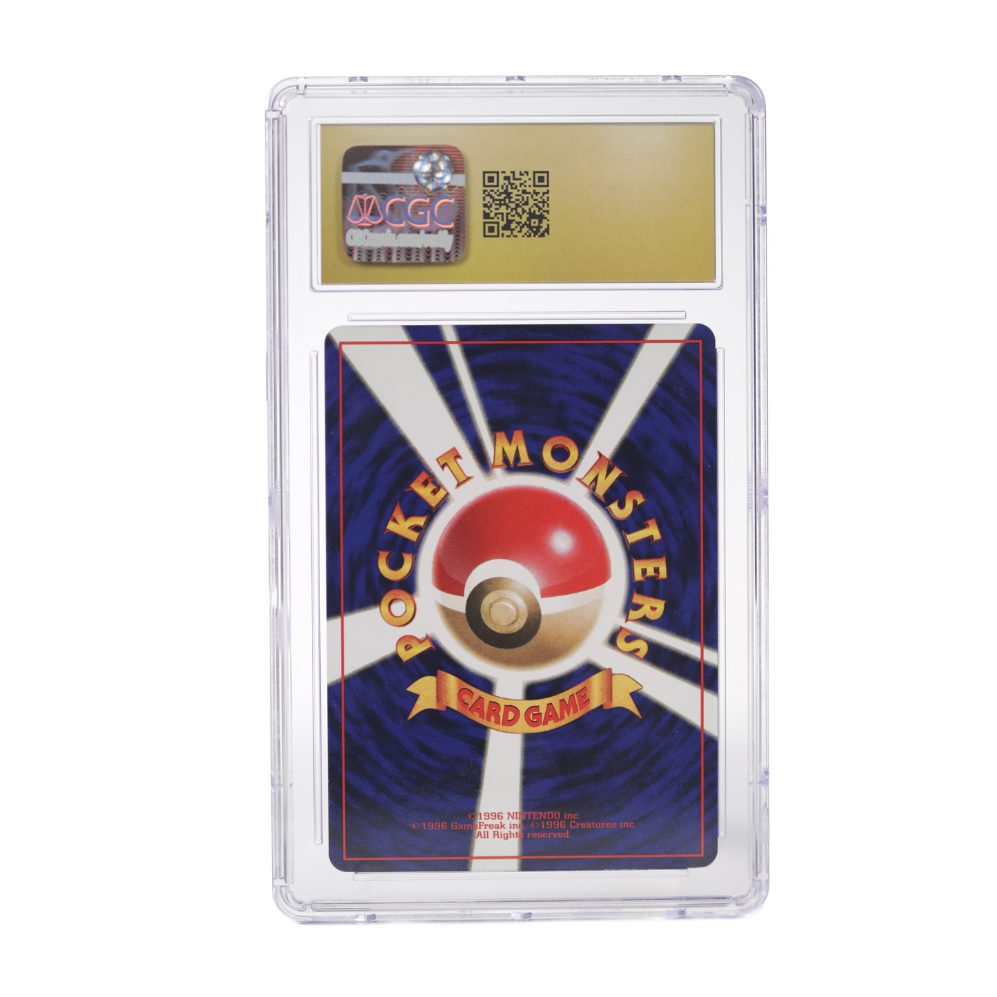 2001 Pokemon Darkness And To Night Shining Raichu CGC Pristine 10 Japanese