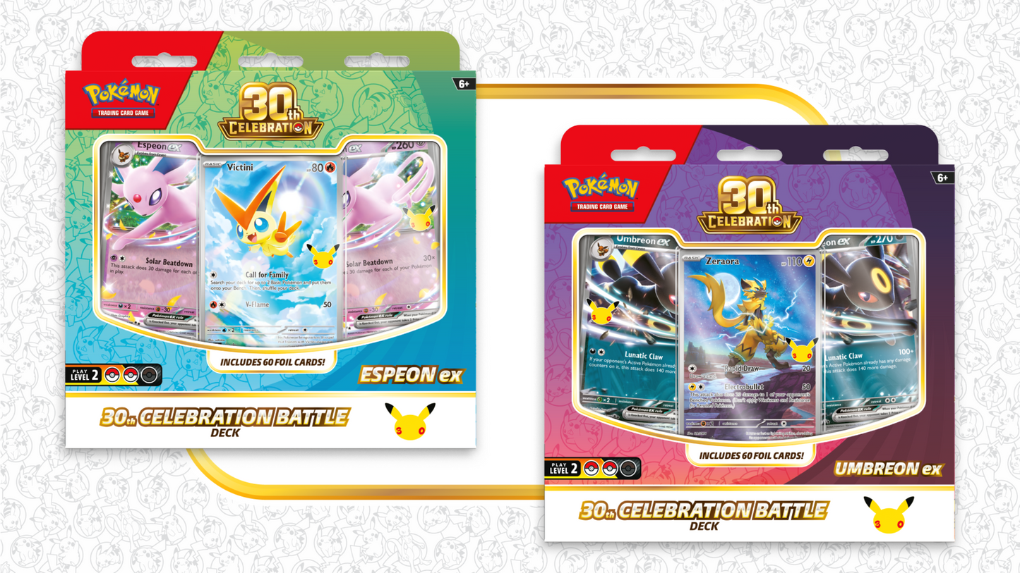 Pokemon TCG: 30th Celebration Battle Deck - Espeon ex