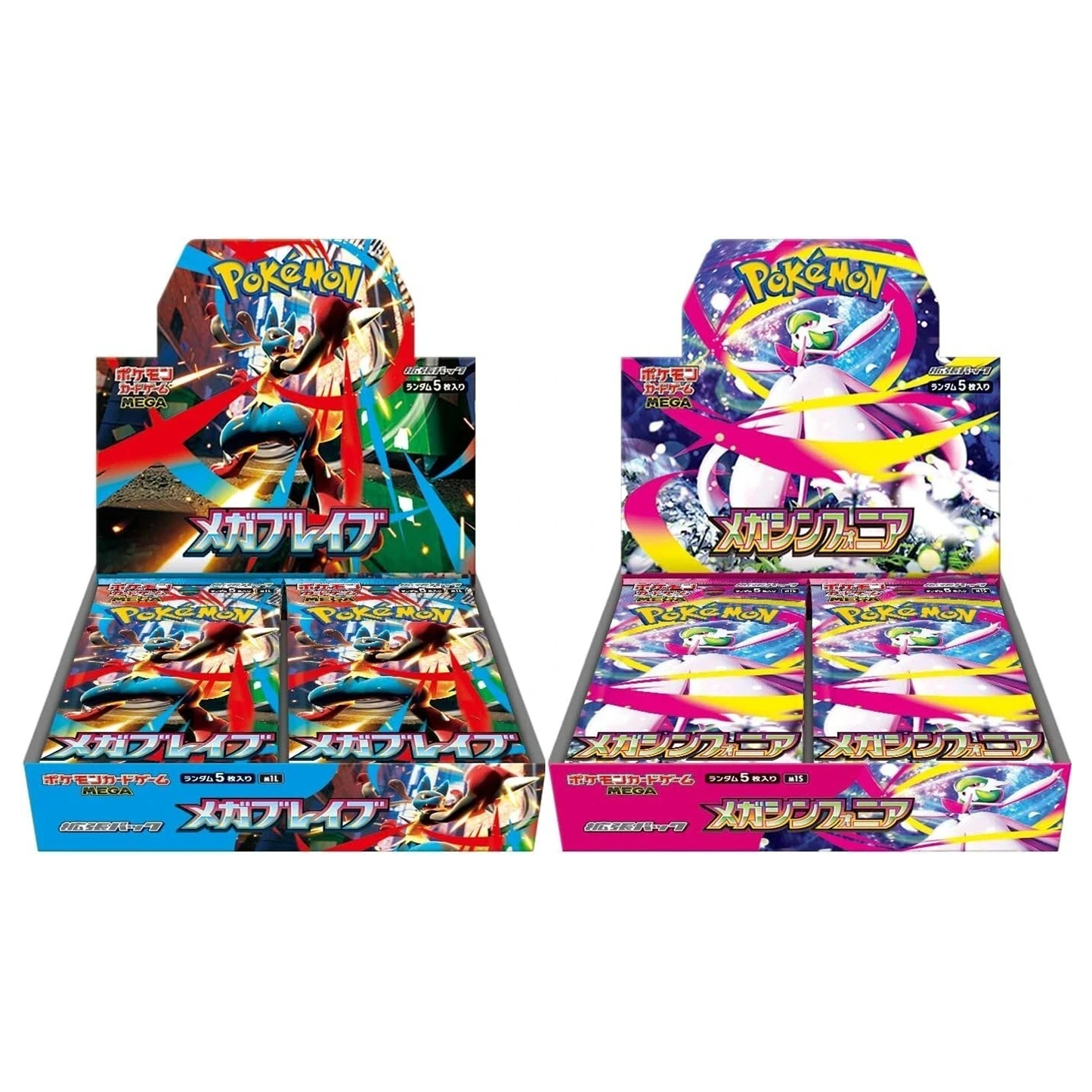Pokemon “Mega Brave/Mega Symphonia” Booster Box
