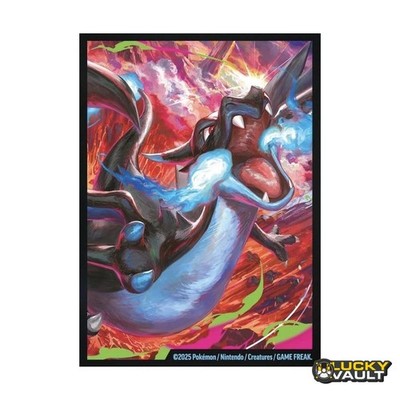Pokemon TCG Ultra Premium Collection Card Sleeves Mega Charizard X 65 Pack