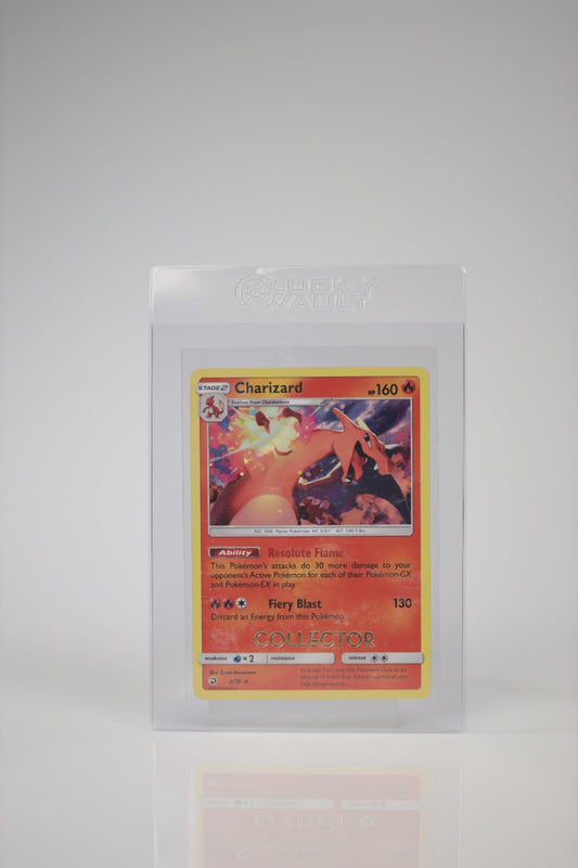 2018 Pokemon Dragon Majesty Charizard Holo Rare 3/70 COLLECTOR STAMPED