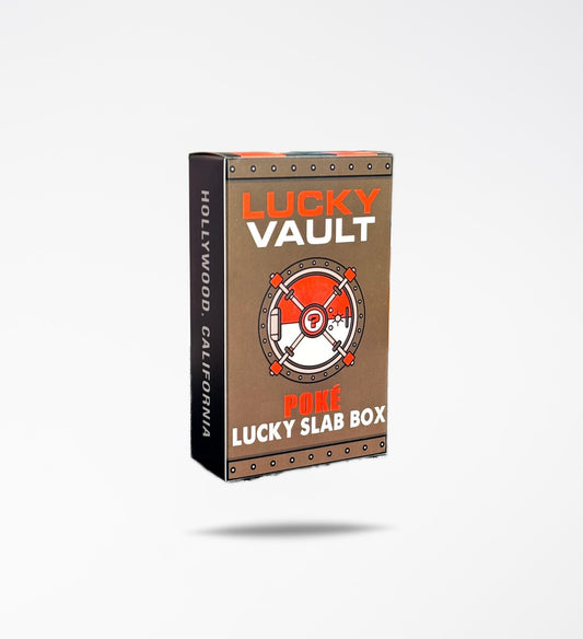 Lucky Vault Slab Box with 1 Booster Pack and 1 Graded Slab for Collecting