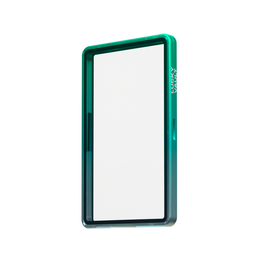 Lucky Vault Slab Case Simple (GREEN GRADIENT) - PSA/CGC size
