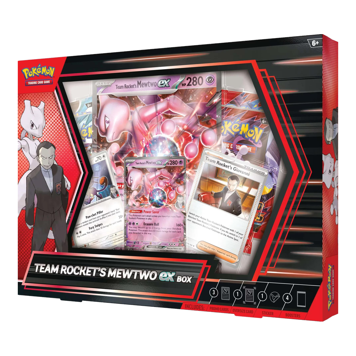 Team Rocket's Mewtwo ex Box