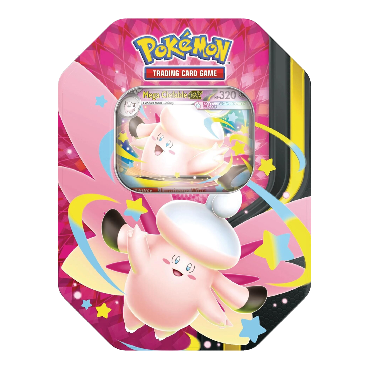 Mega Gengar/Clefairy EX Tin