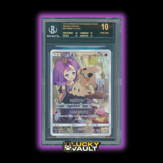 Pokemon Dream League Strength Expansion Pack (2019) Mimikyu Character Rare #058/049 Japanese BGS Black Label Pristine 10