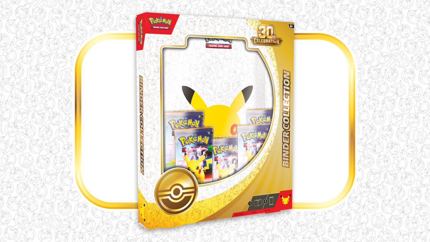 Pokemon TCG: 30th Celebration Binder Collection