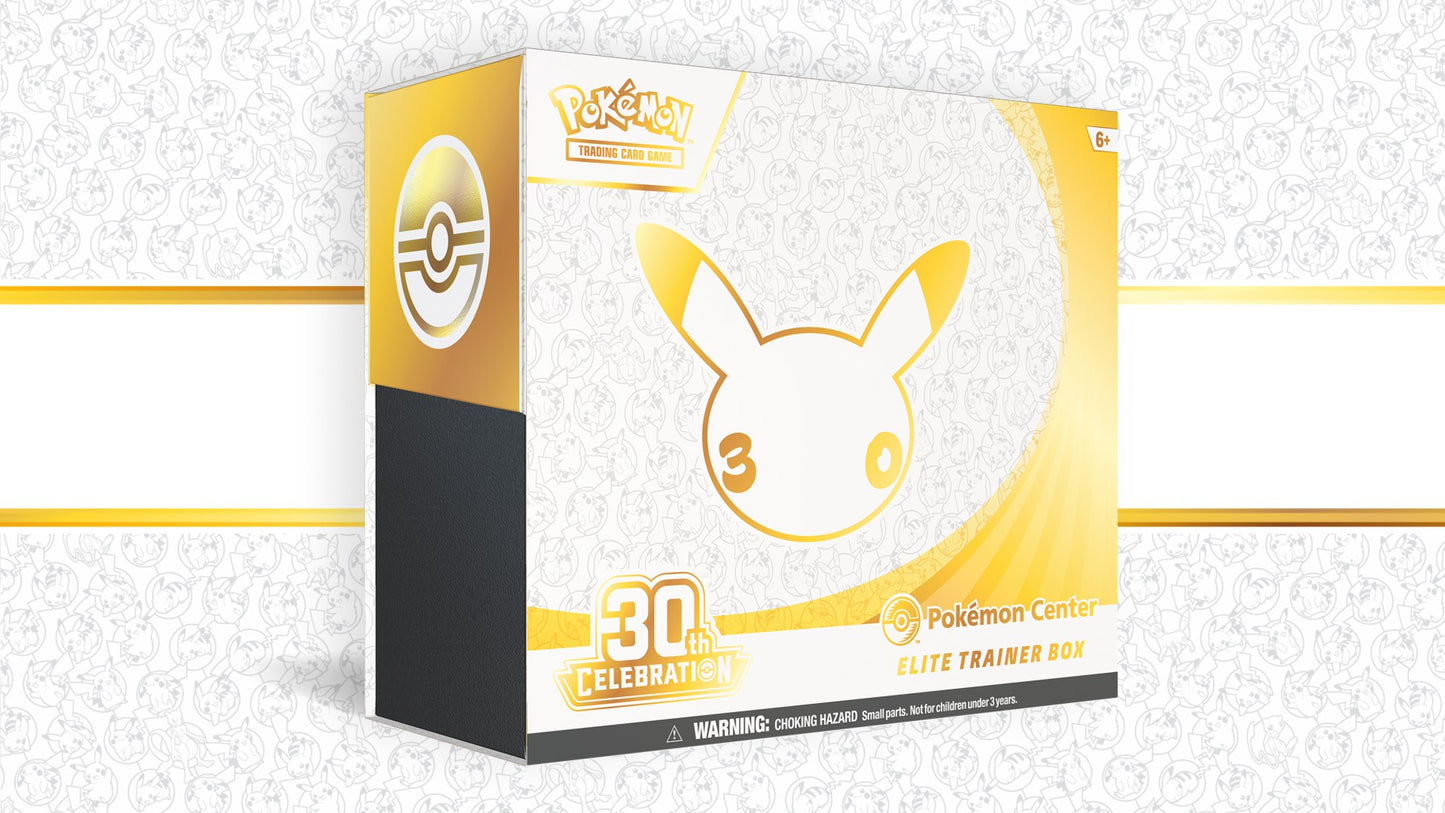 Pokemon TCG: 30th Celebration Pokemon Center Elite Trainer Box